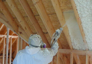 Northwest Houston area Attic Insulation with Spray Foam